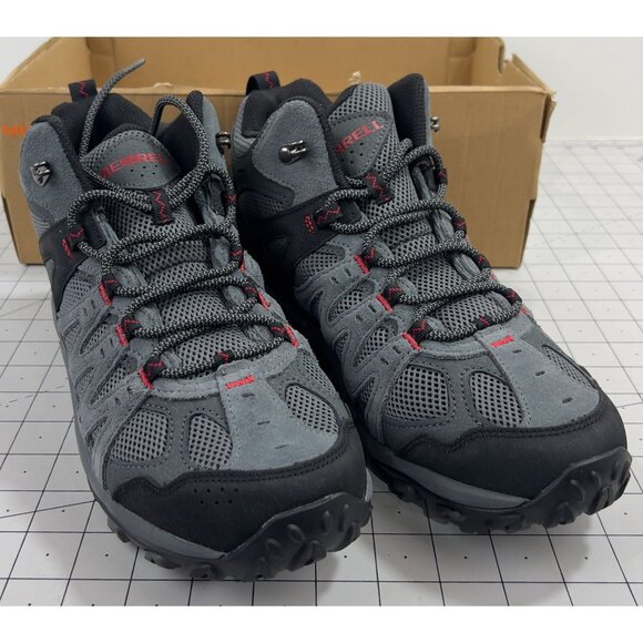Merrell Men's Accentor 3 Waterproof Mid Hiking Boots Sz. 10 US Rock NEW~~ - Picture 1 of 8